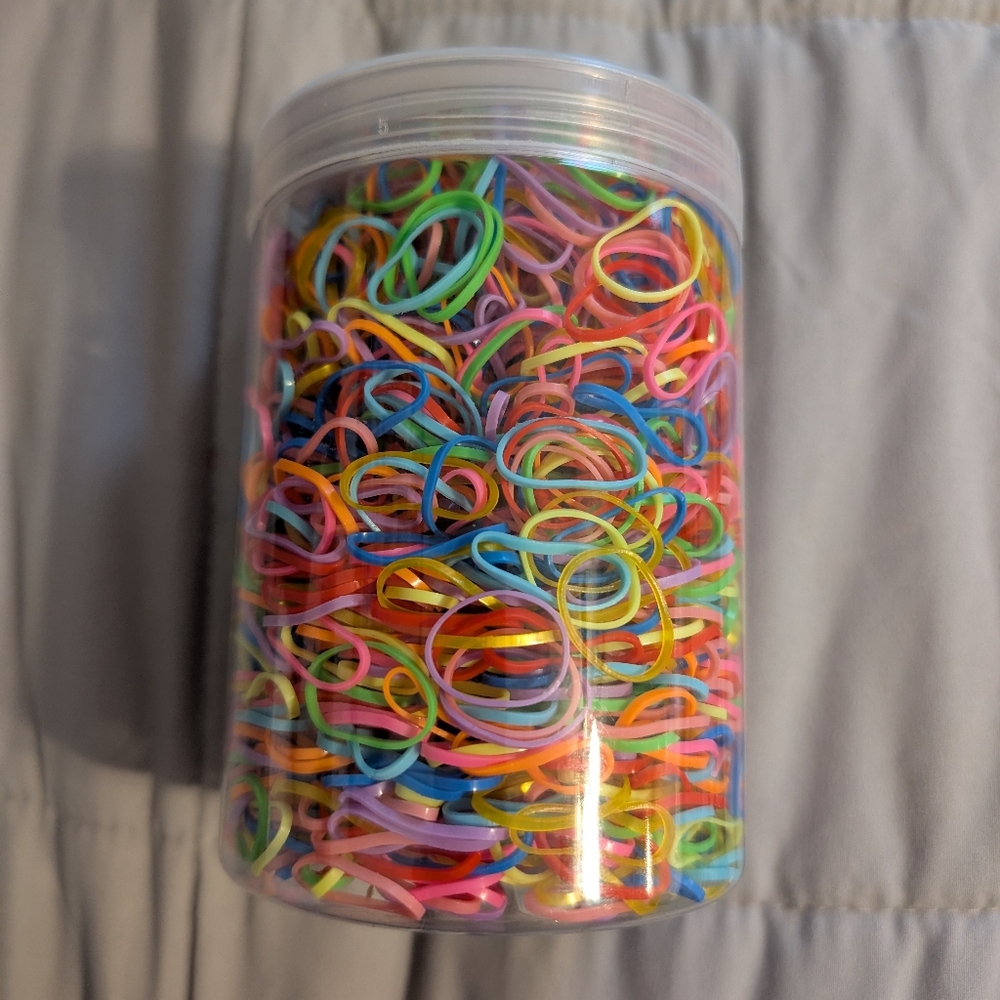 Multicolor Elastic Hair Bands